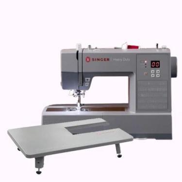 Imagem de Kit Máquina de Costura HD6605 e Mesa Extensora HD Bivolt - Singer, Biv