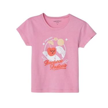 Imagem de Blusa Hering Infantil Estampada Aventuras Radicais Rosa-Feminino