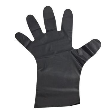 Imagem de Luva descartavel viniflex preta m cx 100un luva gastronomica - VABENE