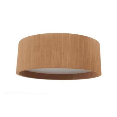 Imagem de Plafon Redondo Madeira 60cm - Adrilustres, Freijó