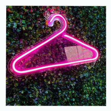 Imagem de Cabide Led Neon Colorido Acrílico Pinterest, Instagram - ArtStudio , R