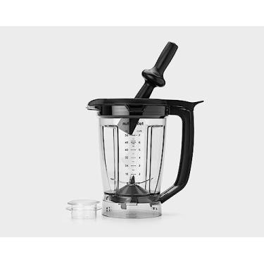 Imagem de NutriBullet Conjunto de jarro de 1,59 L, 1,6 L, transparente/preto