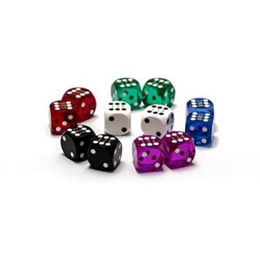 Imagem de Bello Games Professional Precision Cut Dice 5/8" (16mm). Made in The USA