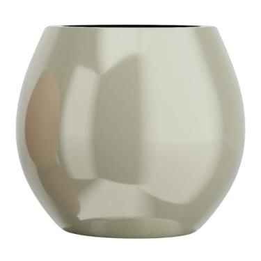 Imagem de Vaso Fibra De Vidro Decoração 40cm Estilo Vietnamita Plantas (Champagne)