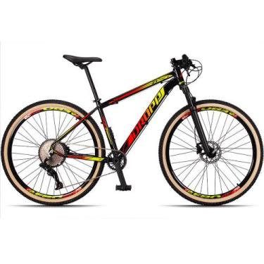 Imagem de Bicicleta 29 Dropp Z3 12V Freio Hidráulico Suspensão com Trava no Guid
