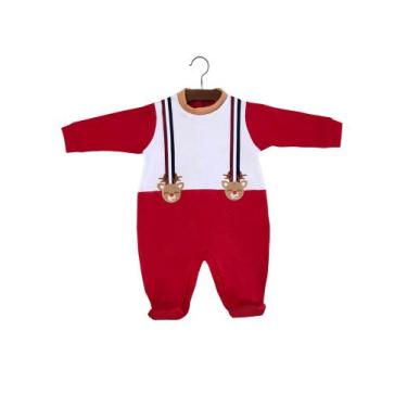 Imagem de Macacão Natalino Bebe - Macacão Unissex Para Natal - PEQUENO ANJO, 020