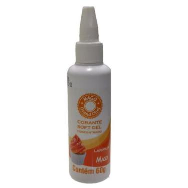 Imagem de Corante SoftGel Laranja 60g Mago