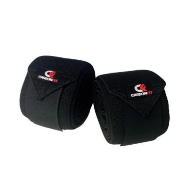Imagem de Faixa de Joelho compreensão elastica  CF  2METROS - CARBONFIT, Preto, 