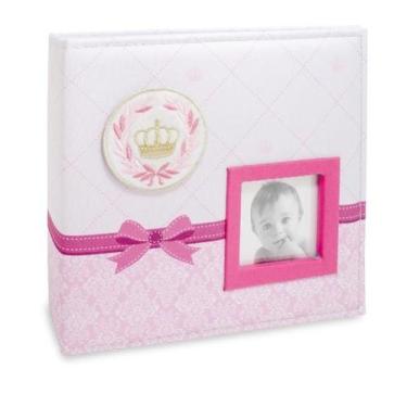 Imagem de Álbum de Fotografia Bebê Tecido 100 Fotos 15x21 Ical, 809
