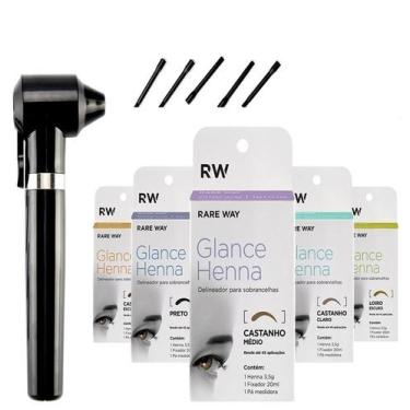 Imagem de 5 Henna Glance Sobrancelha Rare Way Profissional - Mini Mixer Misturad