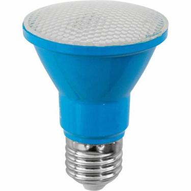 Imagem de Lâmpada LED PAR20 6W Decorativa Azul E27 Luz Azul 40 Bivolt ST1656 - K