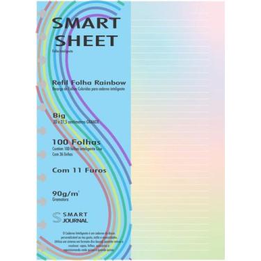 Imagem de Refil Caderno Discos Inteligente 90g Rainbow 100 Folhas G - Best