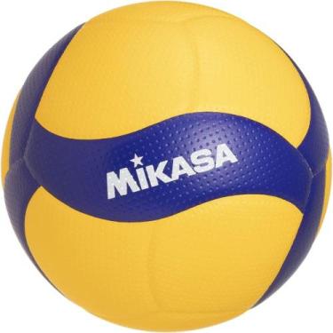 Imagem de Bola De Voleibol Oficial V200W FIVB Amarelo E Azul Mikasa