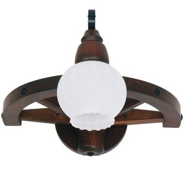 Imagem de Arandela Muller  Roda Carroça 1 Lâmpada Envelhecida  601E