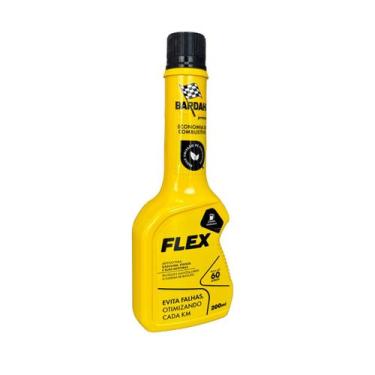 Imagem de Bardahl Flex Aditivo Combustível Para Motores Flex 200ml, Amarela