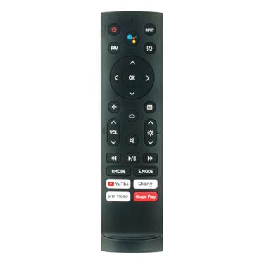 Imagem de Allimity Controle remoto ERF3AA90H substituído por voz, adequado para Smart TV HISENSE 4K LCD Android Smart TV PX1-PRO
