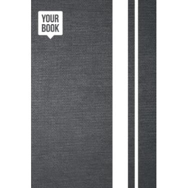 Imagem de YOUR BOOK - Cuaderno negro con rayas para escribir, Papel rayado (ESTUDIO, TRABAJO, PERSONAL, REGALO, DIARIO): Cuaderno de 120 páginas para escribir y plasmar ideas o pensamientos (6x9 pulgadas).