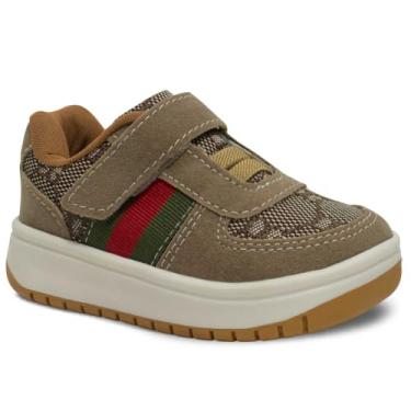 Imagem de Tenis Casual Masculino Infantil Nº 28 ao 35 Sapato Menino Moda Escolar Calce Facil 11.133j (Castor, BR, Criança de 9 a 12 anos, Numérico, 35)