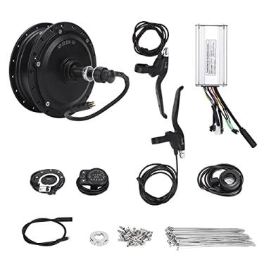Imagem de Kit de Conversão de Bicicleta Elétrica Motor de Cubo Traseiro Eficiente de 500 W para Roda 12G, Conjunto de Bicicleta Elétrica DIY para Ciclistas, Alumínio + Cobre + ABS (Raios