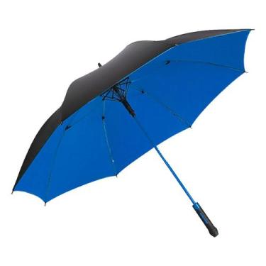 Imagem de Guarda Chuva Automático Grande: Varetas de Fibra Vidro - Tecido Duplo 