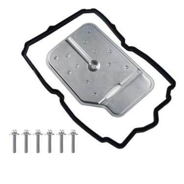 Imagem de Riloer Kit de junta do cárter de óleo do filtro de transmissão, compatível com Mercedes-Benz W221 W219, 2202770695 2202770395 2212770095