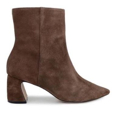 Imagem de Bota Feminina Cecconello Cano Baixo Marrom Rust - 2627001-Feminino