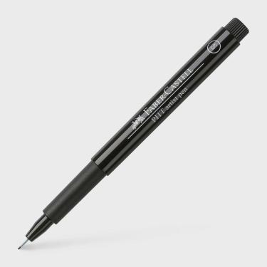 Imagem de Caneta Pitt Ponta S-preto Faber-castell 167199n