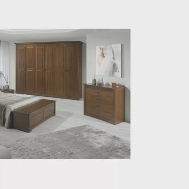 Imagem de Cômoda 4 Gavetas Paris Amendoa