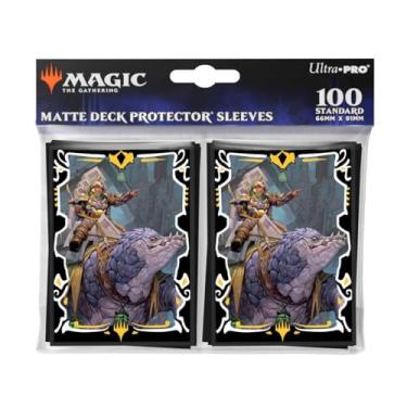 Imagem de Ultra PRO - Tarkir Dragonstorm Felothar The Steadfast (Abzan Armor Commander Deck) Capas protetoras de baralho de 100 quilates para Magic: The Gathering | Acessórios Magic Gathering Proteção de cartão