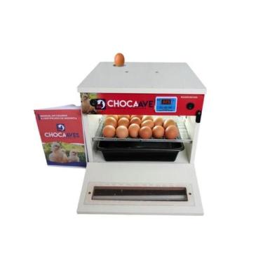Imagem de Chocadeira 36 Ovos Bivolt Com Ovoscópio 100% Automática - Chocaaves