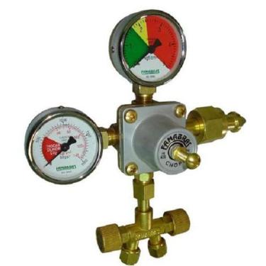 Imagem de Regulador Pressão Cilindro Co2 - Chopp/Cerveja - 2 Saídas