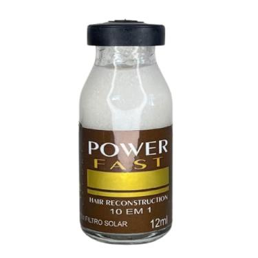 Imagem de Vitamina Ampola Nutrição SOS Capilar para Cabelos Pós Químicas Progressivas Power Fast WF 12ml