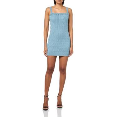 Imagem de Lacoste Vestido feminino sem mangas com costura, Azul empoeirado, 44
