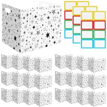Imagem de Ireer 24 peças divisórias de mesa para estudantes, pastas de privacidade, pasta padrão para sala de aula, material para professores, privacidade escolar, papelão, reduz distrações para sala de aula