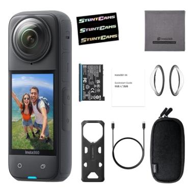 Imagem de Insta360 X4 – Câmera de Ação 8K 360°, 4K HDR, Estabilização FlowState, Efeito de Bastão Selfie Invisível, À Prova D’água Até 10m