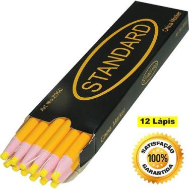 Imagem de 12 Lapis Giz Amarelo Ecologico Nao Usa Apontador Confeccao. - China