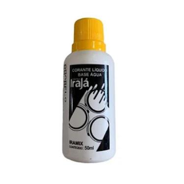 Imagem de Pigmento Corante Líquido Irajá 50ml para Tintas, Amarelo
