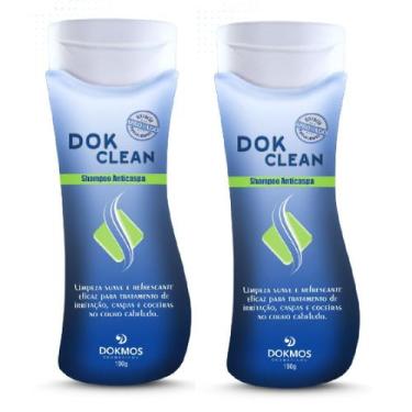 Imagem de Kit 2 Shampoo Dok Clean Anticaspa - 190ml - Dokmos