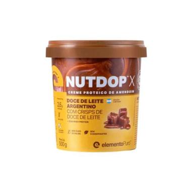 Imagem de Nutdop X Creme de Amendoim Sabor Doce de Leite 500g Elemento Puro