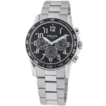 Imagem de Relógio Analógico, Police, Masculino, 12745Js/02M, Prata
