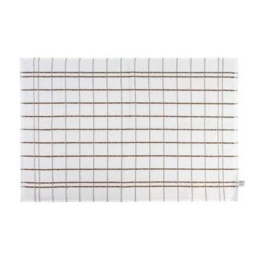 Imagem de Pano Copa Teka 45x70 Branco E Bege