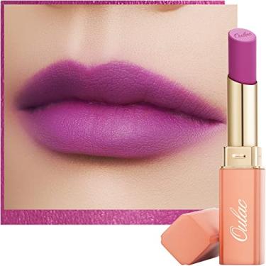 Imagem de Oulac Batom Violet Soft Matte | Duo De E Blush Aveludado Textura Altamente Pigmentada Enevoada Cobertura Total Contra Manchas Enriquecida Com Óleo Rosas Beleza Vegana Limpa Y11