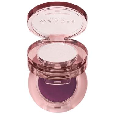 Imagem de Wander Beauty Duo De Sombras Double Date - Wink/Bae (Púrpura Holográfica Pérola + Ametista Ameixa) Paleta Cremosas Alta Pigmentação Com Cetim E Brilho, Maquiagem Vitamina E, 0,07 Oz
