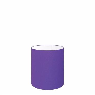 Imagem de Cúpula em Tecido Cilindrica Abajur Luminária Cp-2009 13x15cm Roxo