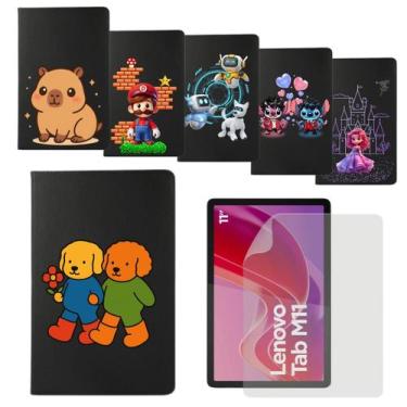 Imagem de Capa Infantil p/ Tab M11 Lenovo + Película - Daicommerce, Robô