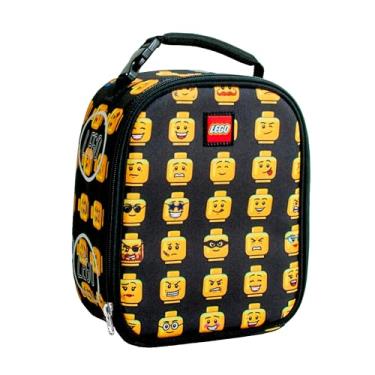 Imagem de LEGO Mochila infantil para almoço, Lancheira LEGO Minifigure, Minifigura, One Size