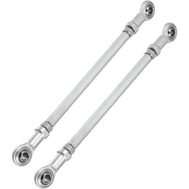 Imagem de 2 peças 200 mm 8 mm furo ajustável eixo de direção junta esférica para 49cc ATV elétrico Go Kart