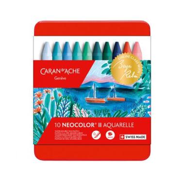 Imagem de Giz Pastel Aquarelável Caran d'Ache Neocolor II Cold Edição Limitada c