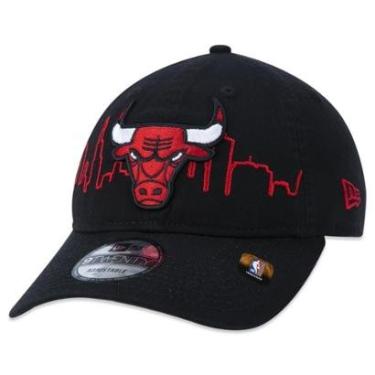 Imagem de Boné 9Twenty Chicago Red Bulls Tipoff Aba Curva Strapback New Era Masculino-Masculino