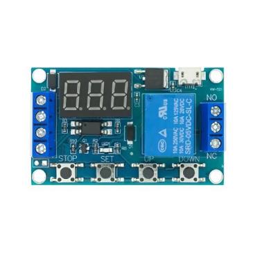 Imagem de Relé Temporizador Digital Ajustável Timer P/ Chocadeira - ATMX